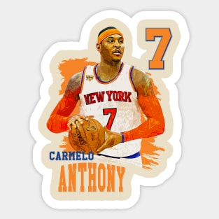 Carmelo anthony || 7 Sticker